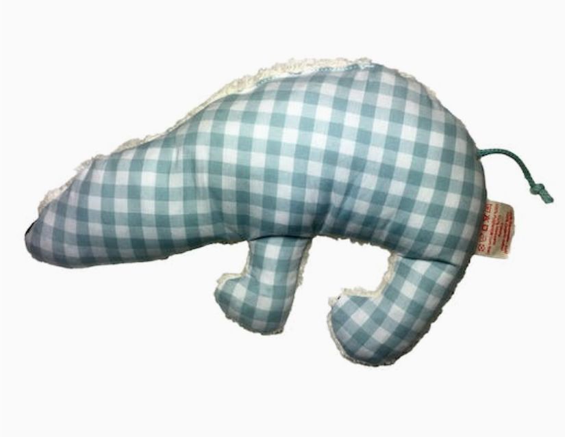 Bio Öko Kinder Rassel/Greifling "Eisbär" 16x26cm Babyrasseln Pat & Patty