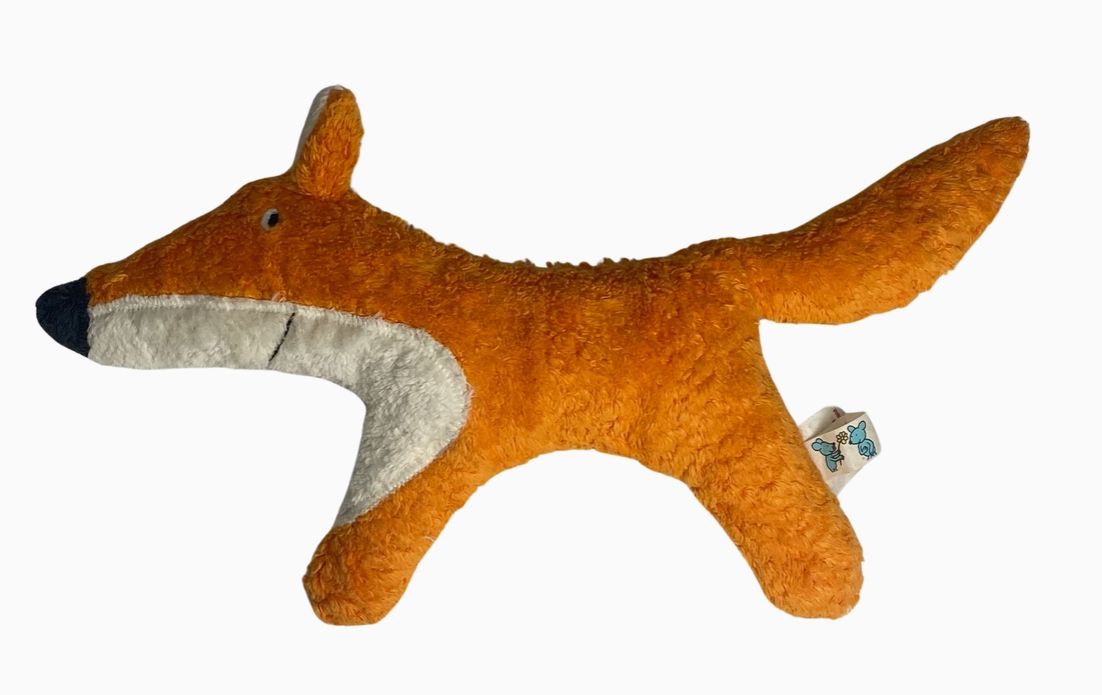 Bio Öko Kinder Rassel "Fuchs" Babyrasseln Pat & Patty