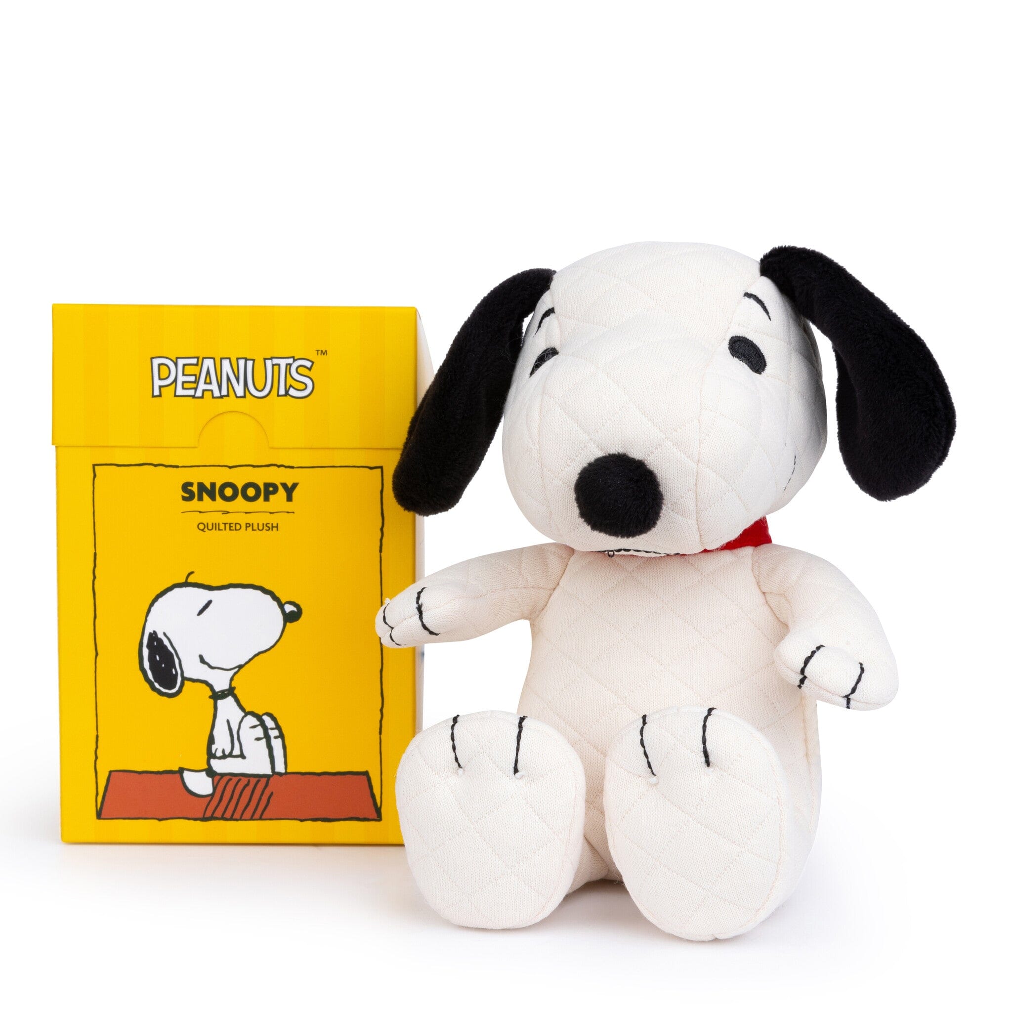 Snoopy Quilted in Box gelb 17cm von Peanuts x Bon Ton Toys – Ein Kuschelfreund mit Stil 17cm Kuscheltiere Bon Ton Toys