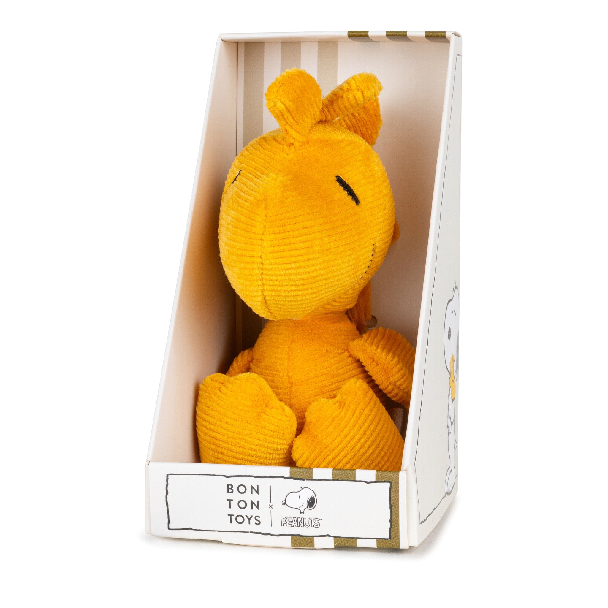 Woodstock Cordury warm yellow von Peanuts x Bon Ton Toys – mit Geschenkbox 15cm Kuscheltiere Bon Ton Toys