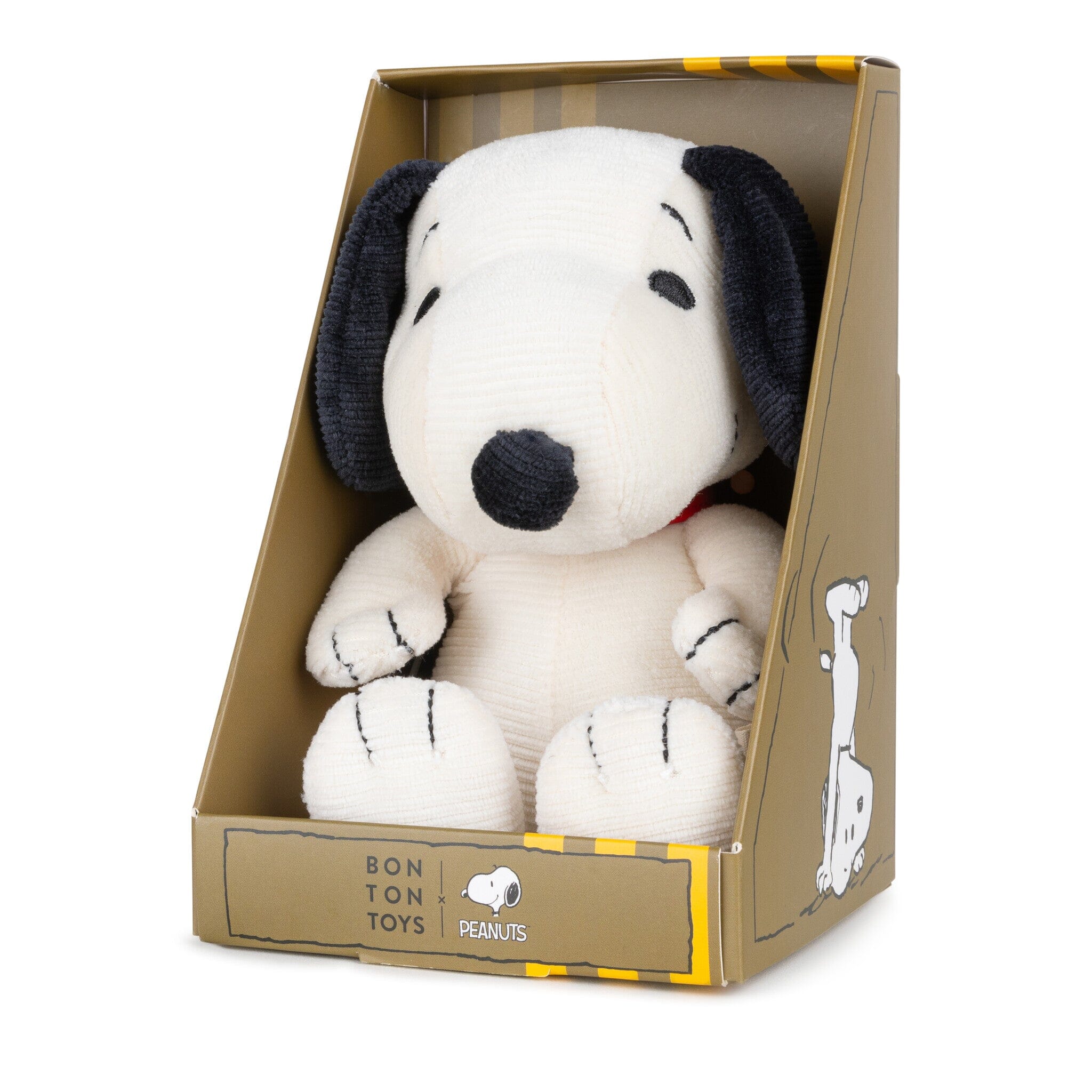 Snoopy Corduroy Cream von Peanuts x Bon Ton Toys – mit Geschenkbox 17cm Kuscheltiere Bon Ton Toys