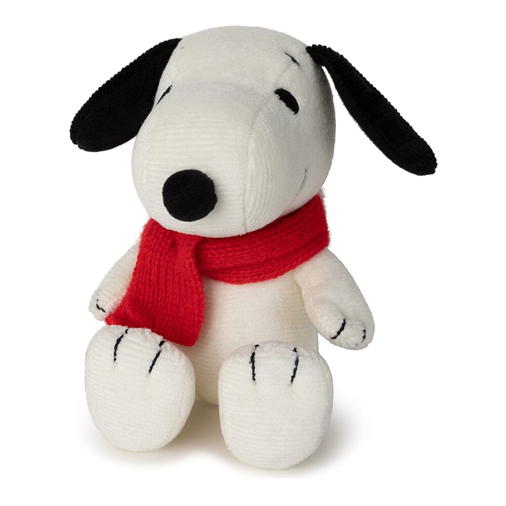 Snoopy Cordury mit Schal von Peanuts x Bon Ton Toys – Ein Kuschelfreund mit Stil 17cm Kuscheltiere Bon Ton Toys
