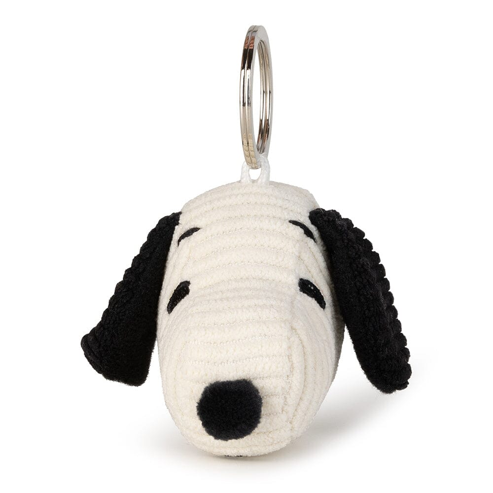Snoopy aus Cord Schlüsselanhänger offwhite creme 4,5cm Schlüsselanhänger Bon Ton Toys