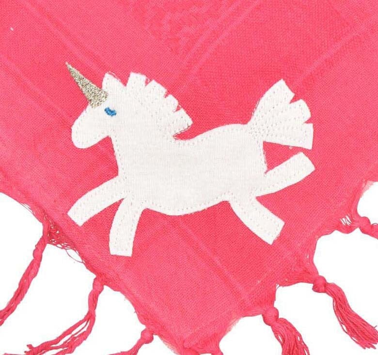 P. Eisenherz Halstuch Einhorn pink glitzer Palituch Tücher und Schals P. Eisenherz