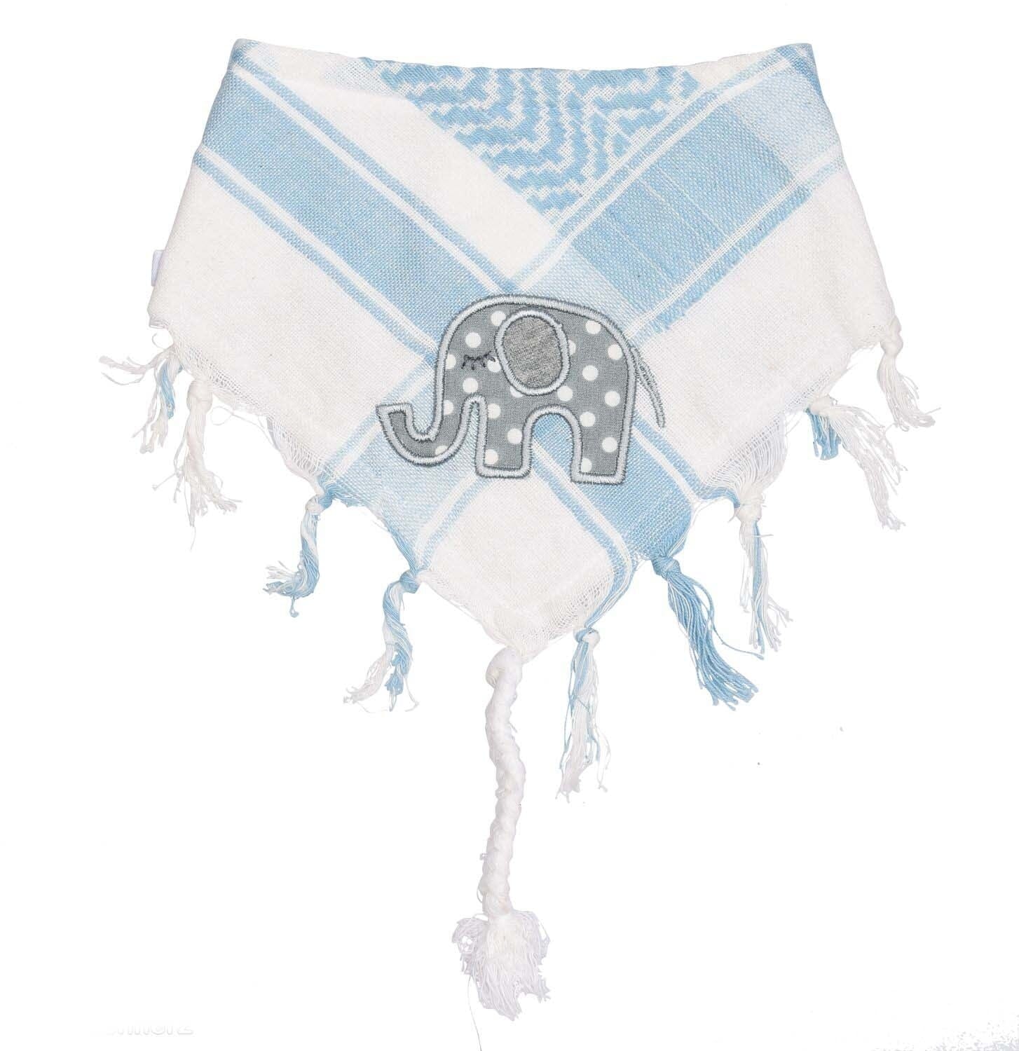 P.Eisenherz Halstuch Elefant blau Palituch Tücher und Schals P. Eisenherz
