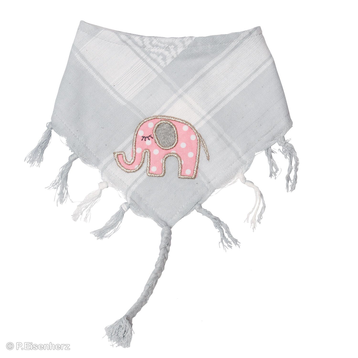 P. Eisenherz Halstuch Elefant grau Palituch Tücher und Schals P. Eisenherz