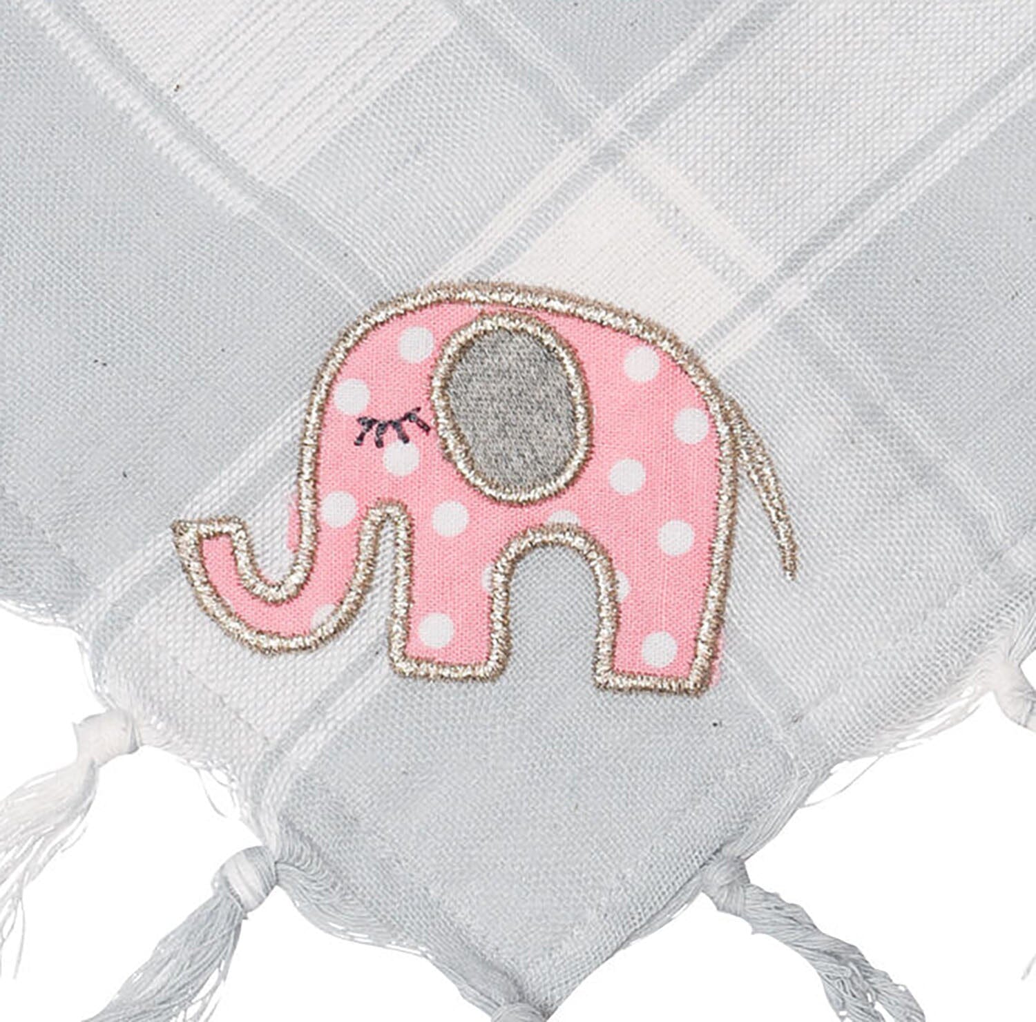 P. Eisenherz Halstuch Elefant grau Palituch Tücher und Schals P. Eisenherz