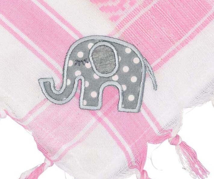 P.Eisenherz Halstuch Elefant rosa Palituch Tücher und Schals P. Eisenherz