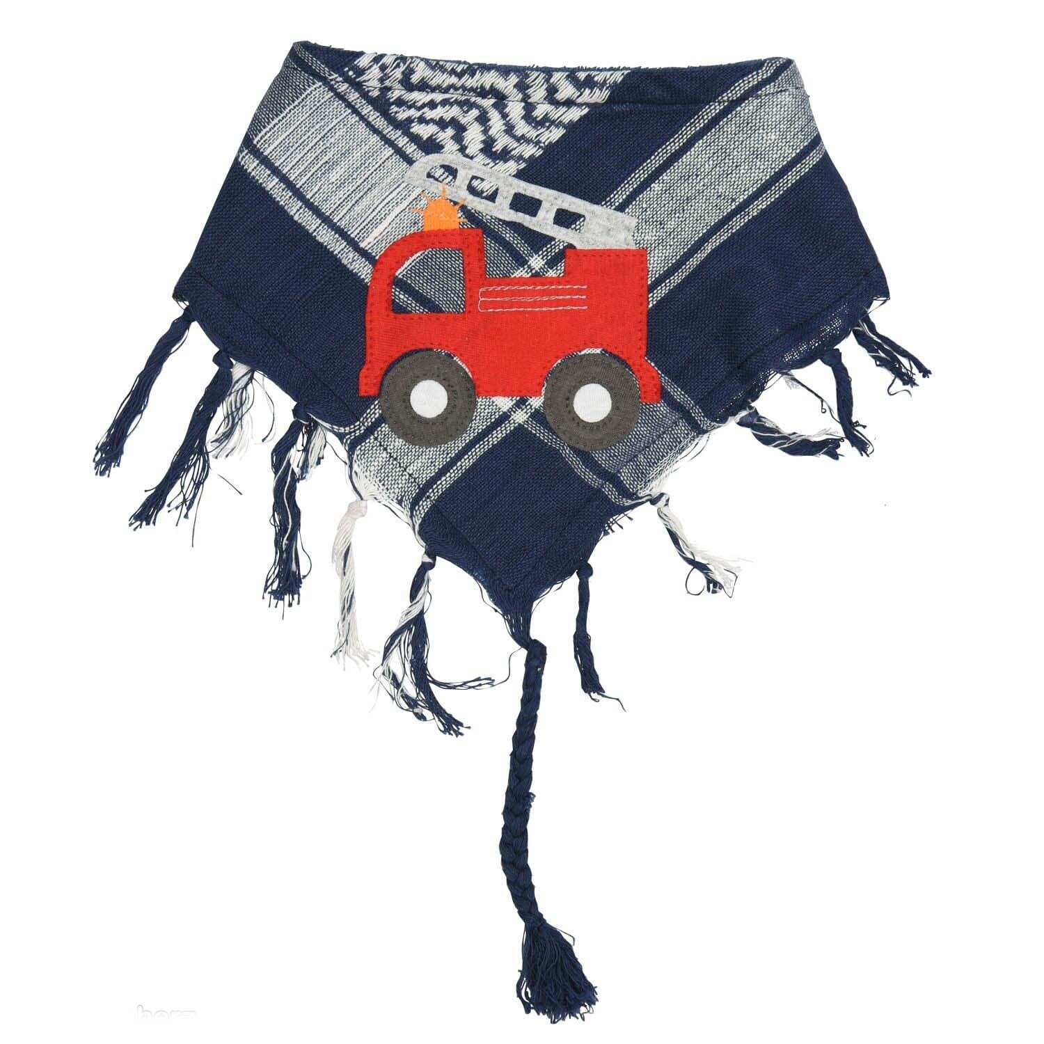 P.Eisenherz Halstuch Feuerwehr blau Palituch Tücher und Schals P. Eisenherz