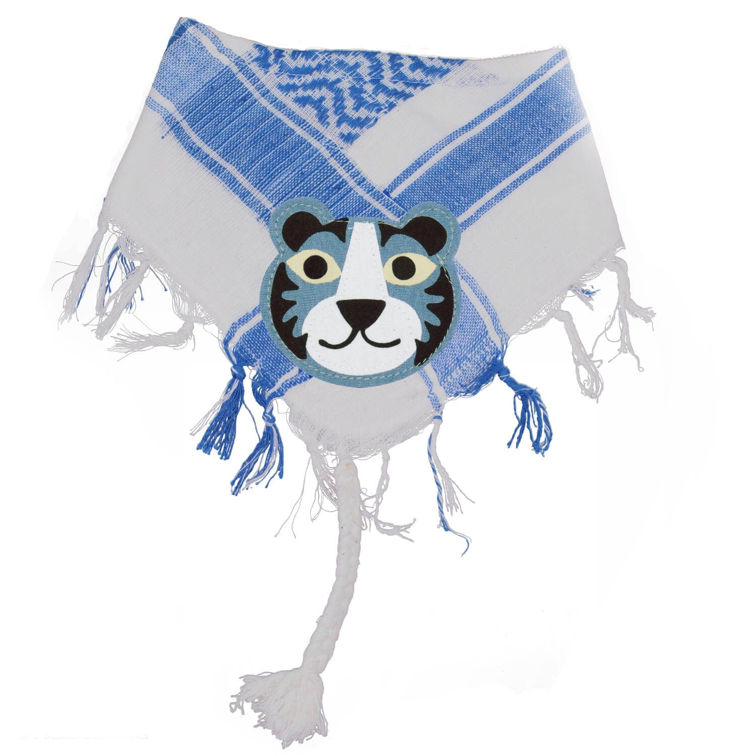 P.Eisenherz Halstuch Tiger blau palituch Tücher und Schals P. Eisenherz