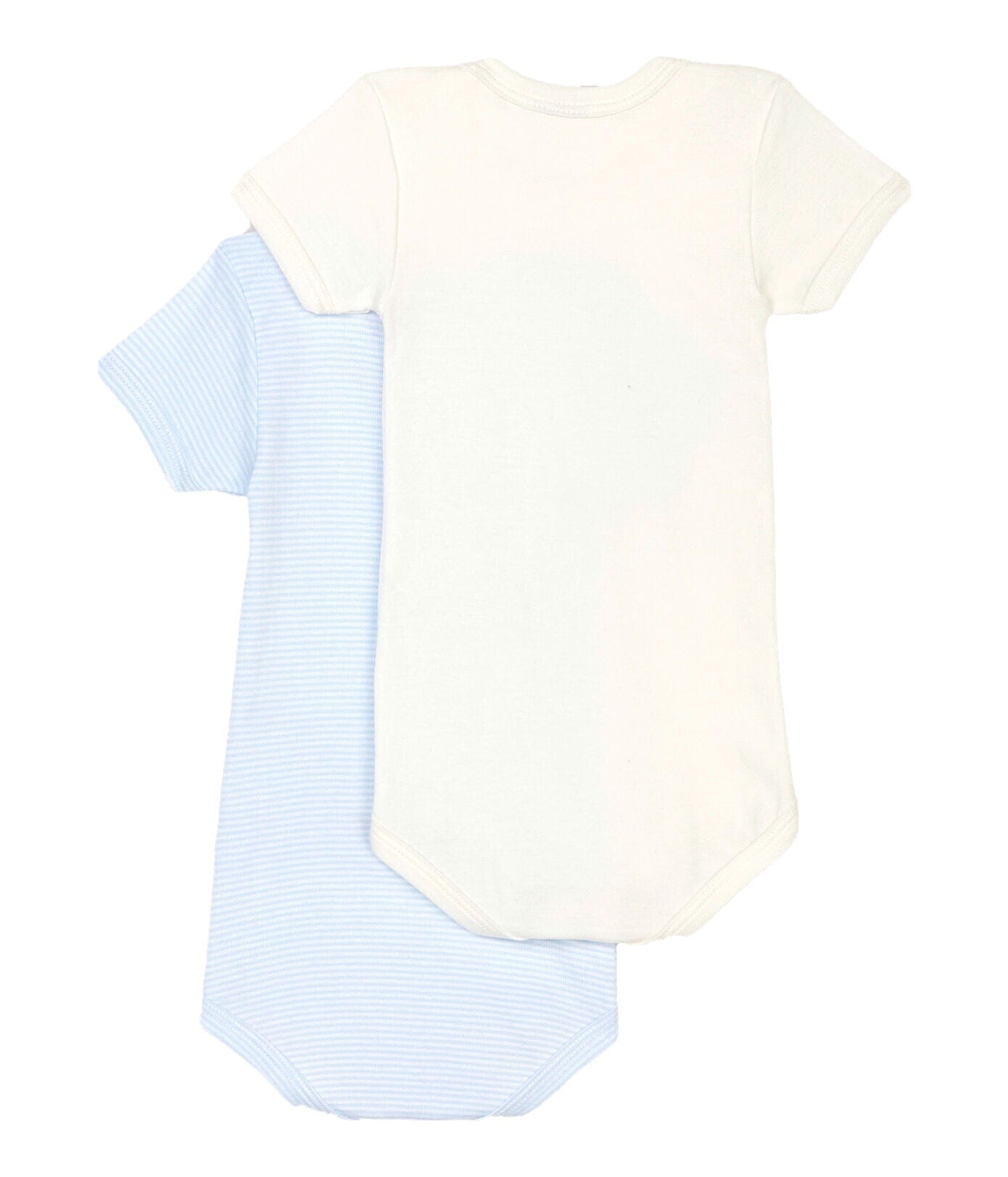 Petit Bateau Baby Bodyset Jungen 2 Teile bleu creme Spieler und Bodys Petit Bateau