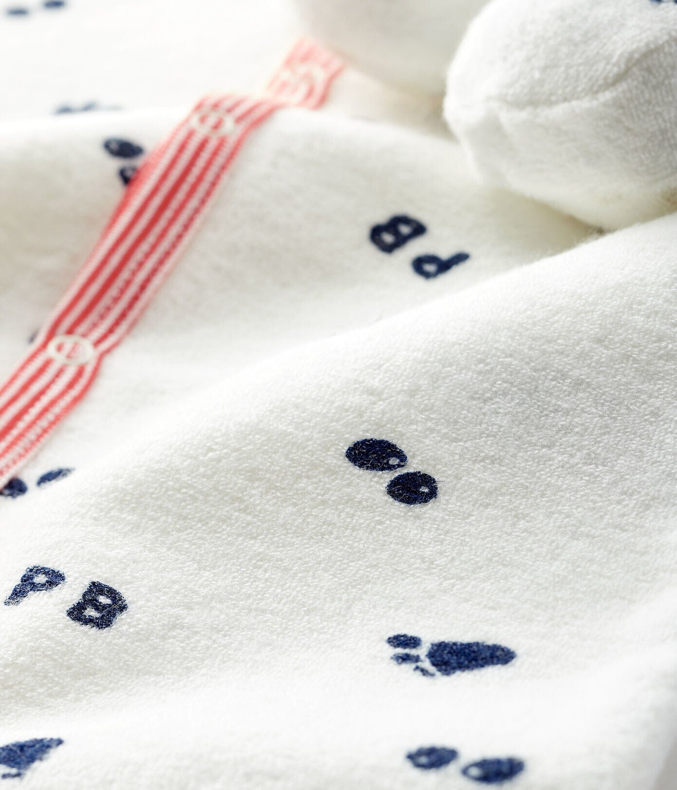 Petit Bateau Anzug mit Schühchen Frottee creme Baby Kombination Petit Bateau