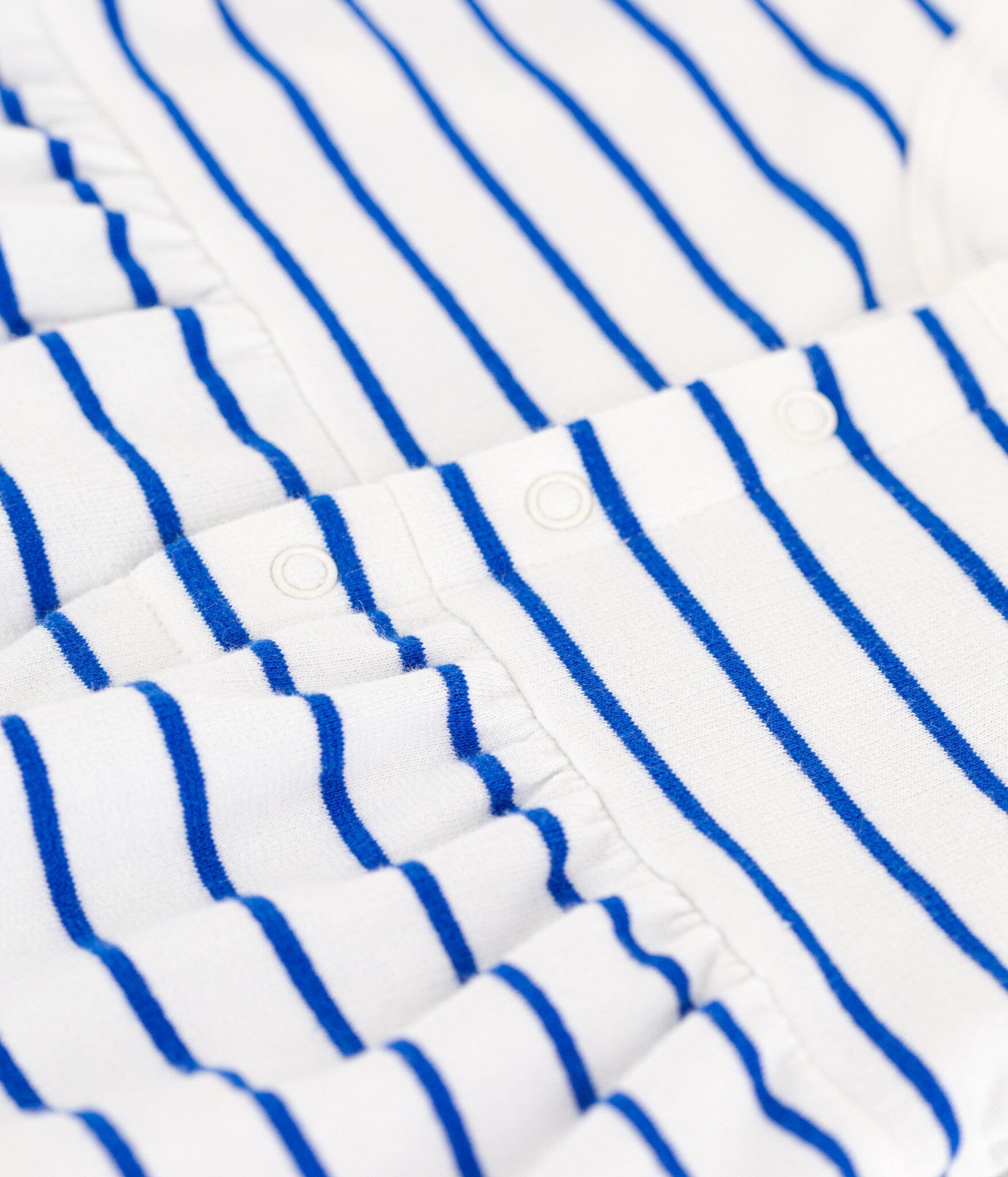 Petit Bateau Babykleid blau weiß gestreift Kleid Petit Bateau