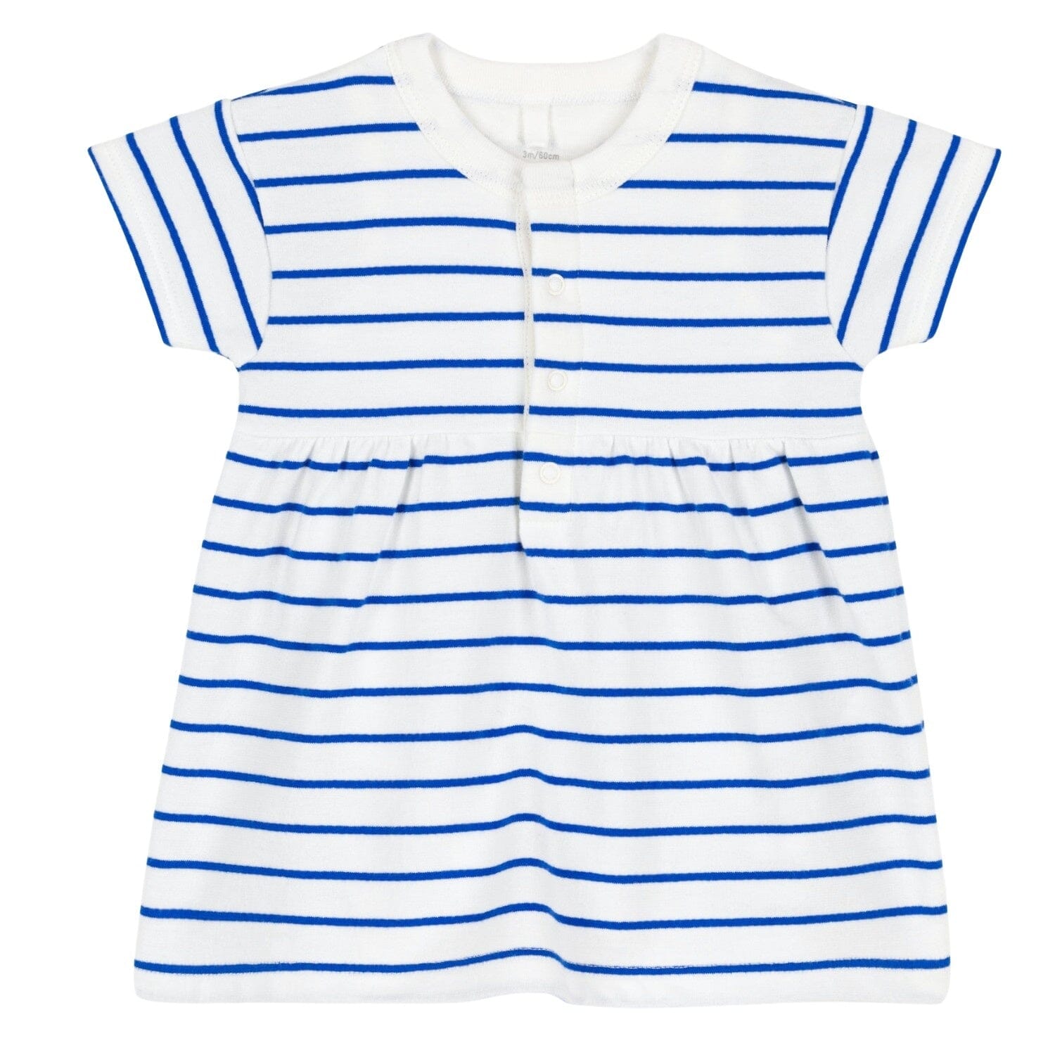 Petit Bateau Babykleid blau weiß gestreift Kleid Petit Bateau