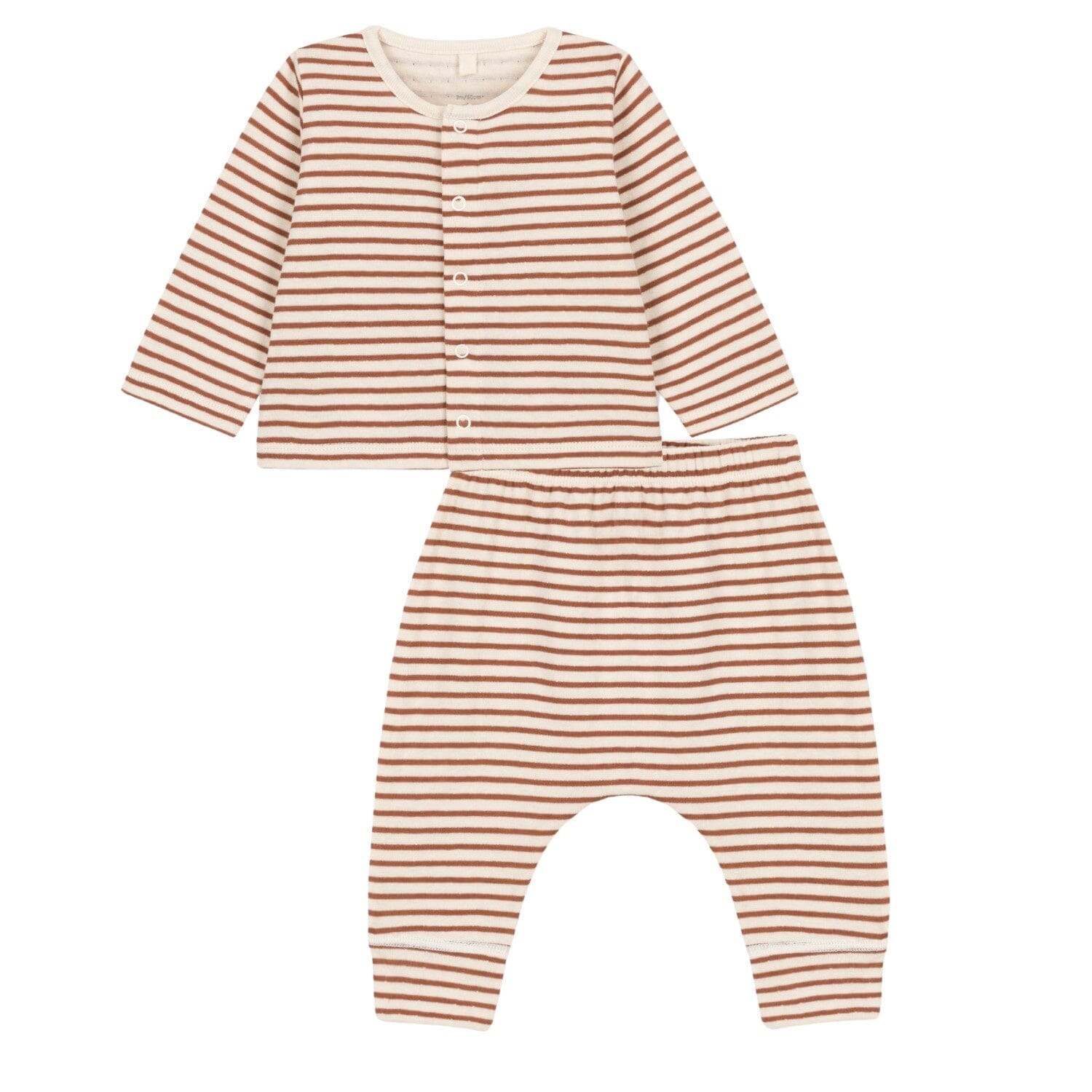 Petit Bateau 2-teiliges Baby-Set aus einer Jacke und einer Hose Baby Kombination Petit Bateau