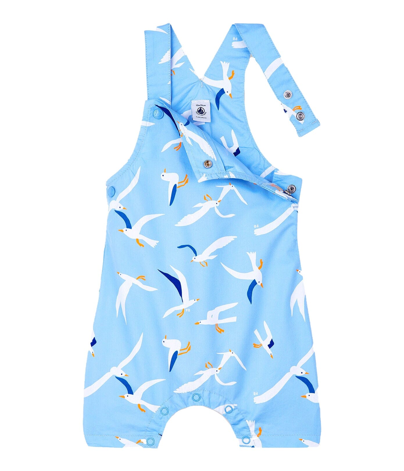 Petit Bateau Latzhose farbenfroh Möwe Latzhose Petit Bateau