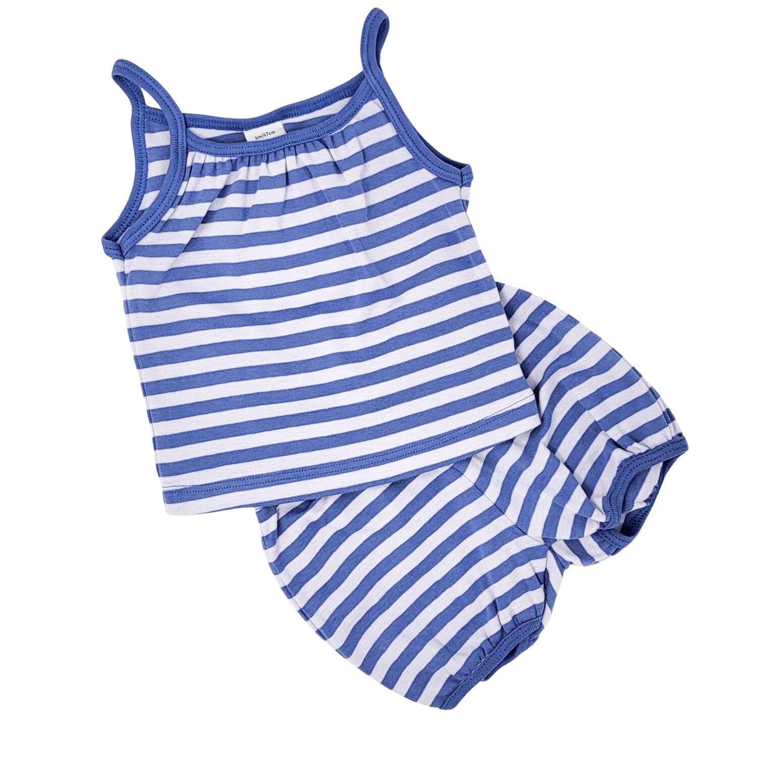 Petit Bateau 2-teiliges Baby-Set Sommer mit Streifenmuster Baby Kombinationen Petit Bateau