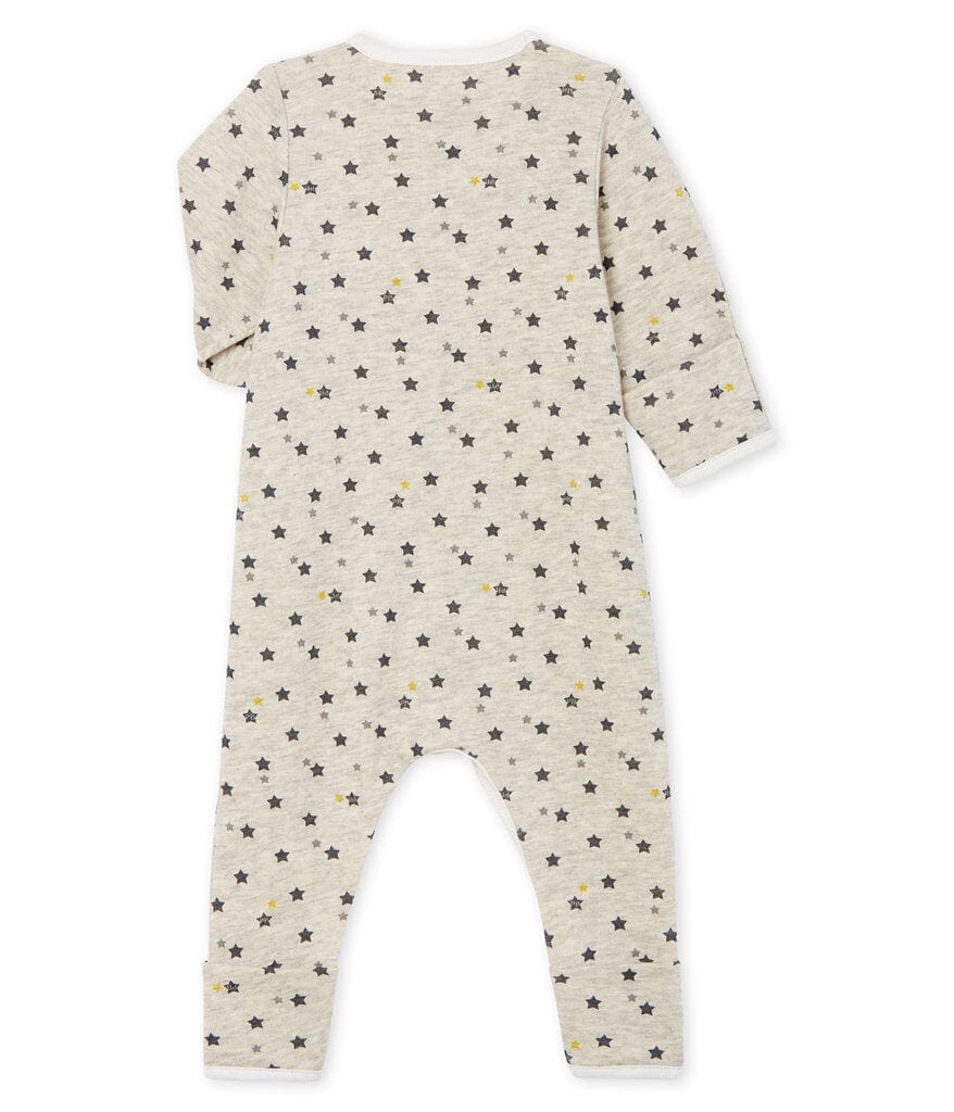 Petit Bateau Overall Sterne grau Einteiler / Bodysuits Petit Bateau