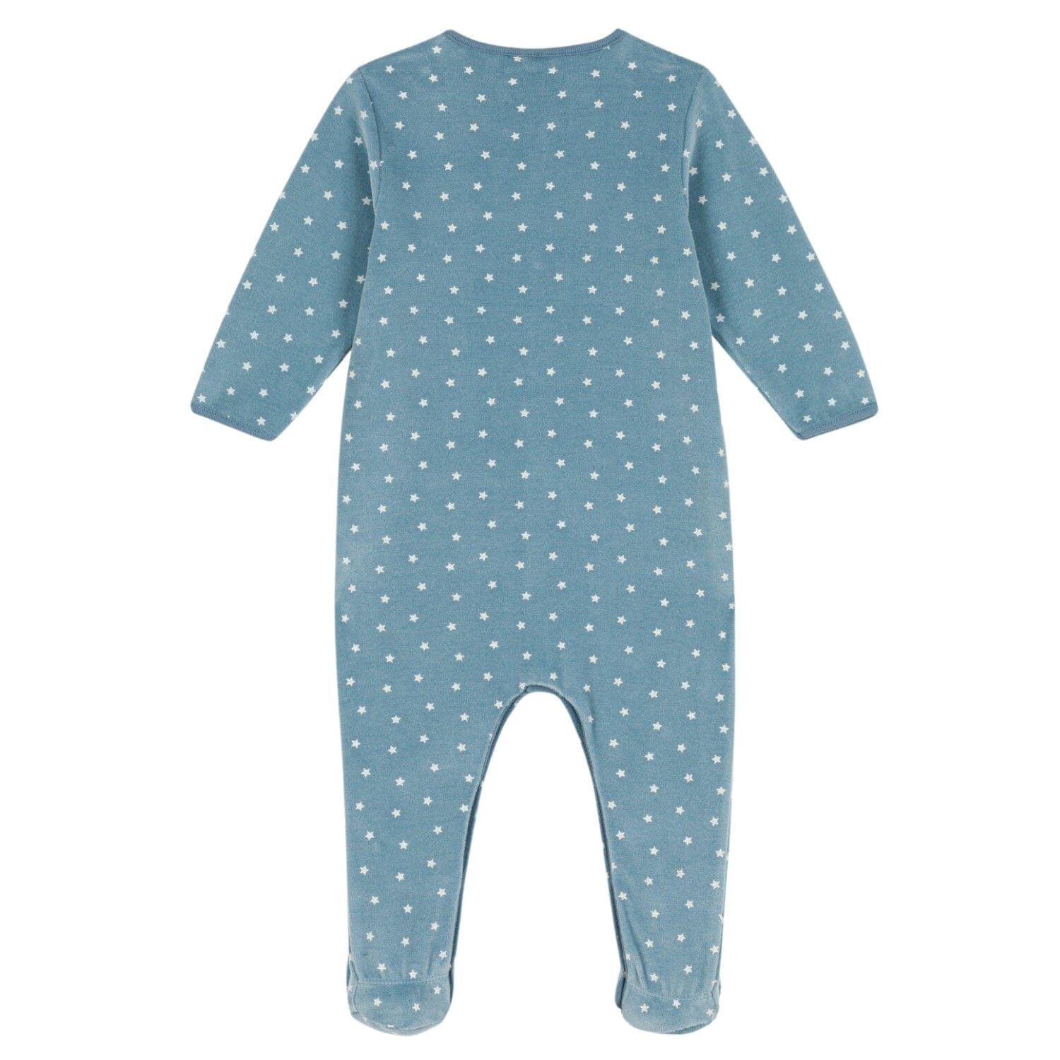 Petit Bateau Nicky Strampler mit Sternchen aus Bio-Baumwoll-Samt Strampler Petit Bateau