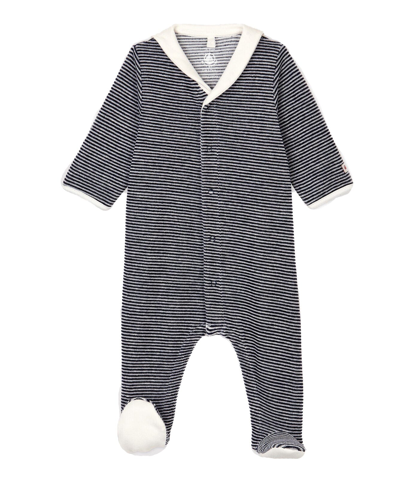 Petit Bateau Nicky Strampler mit Blockstreifen Strampler Petit Bateau