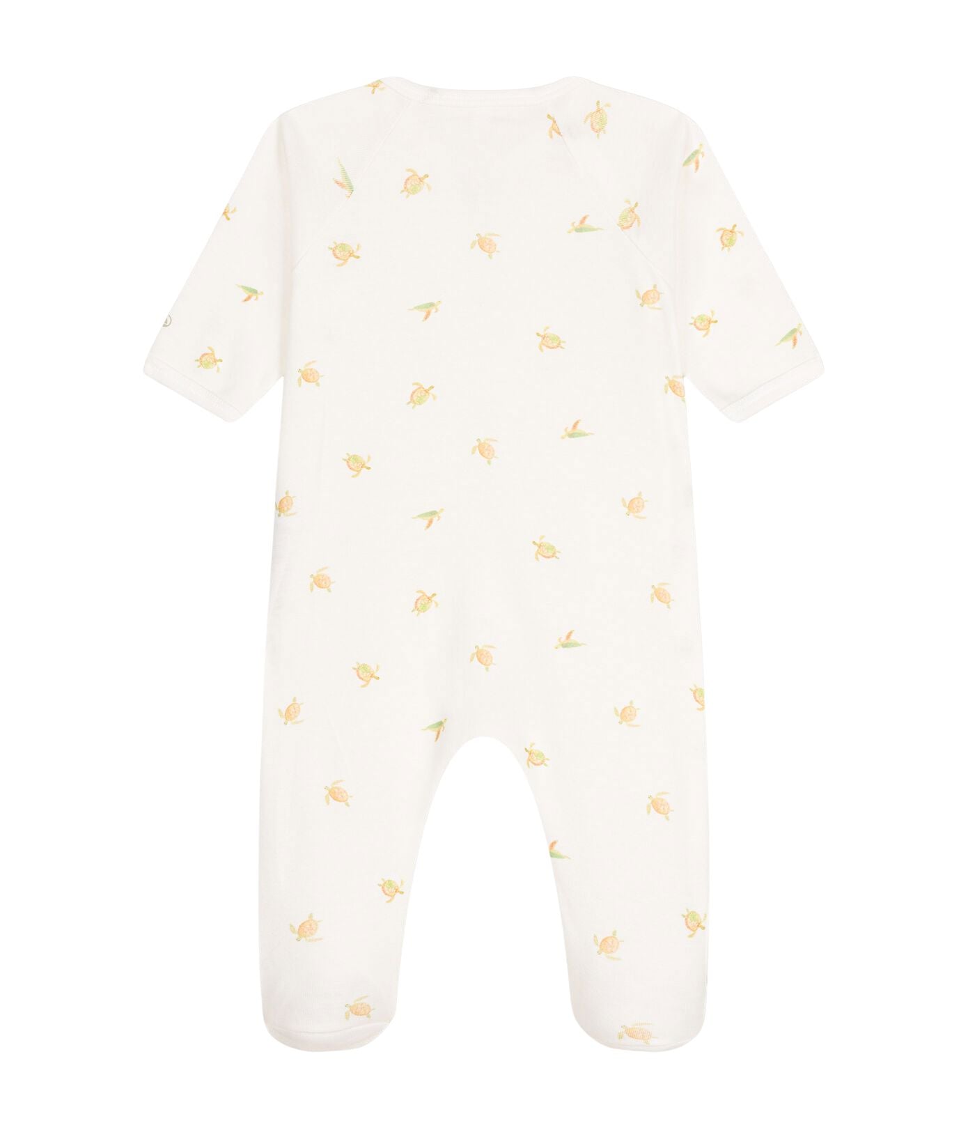 Petit Bateau cremefarbener Strampler mit Schildkröten Strampler Petit Bateau