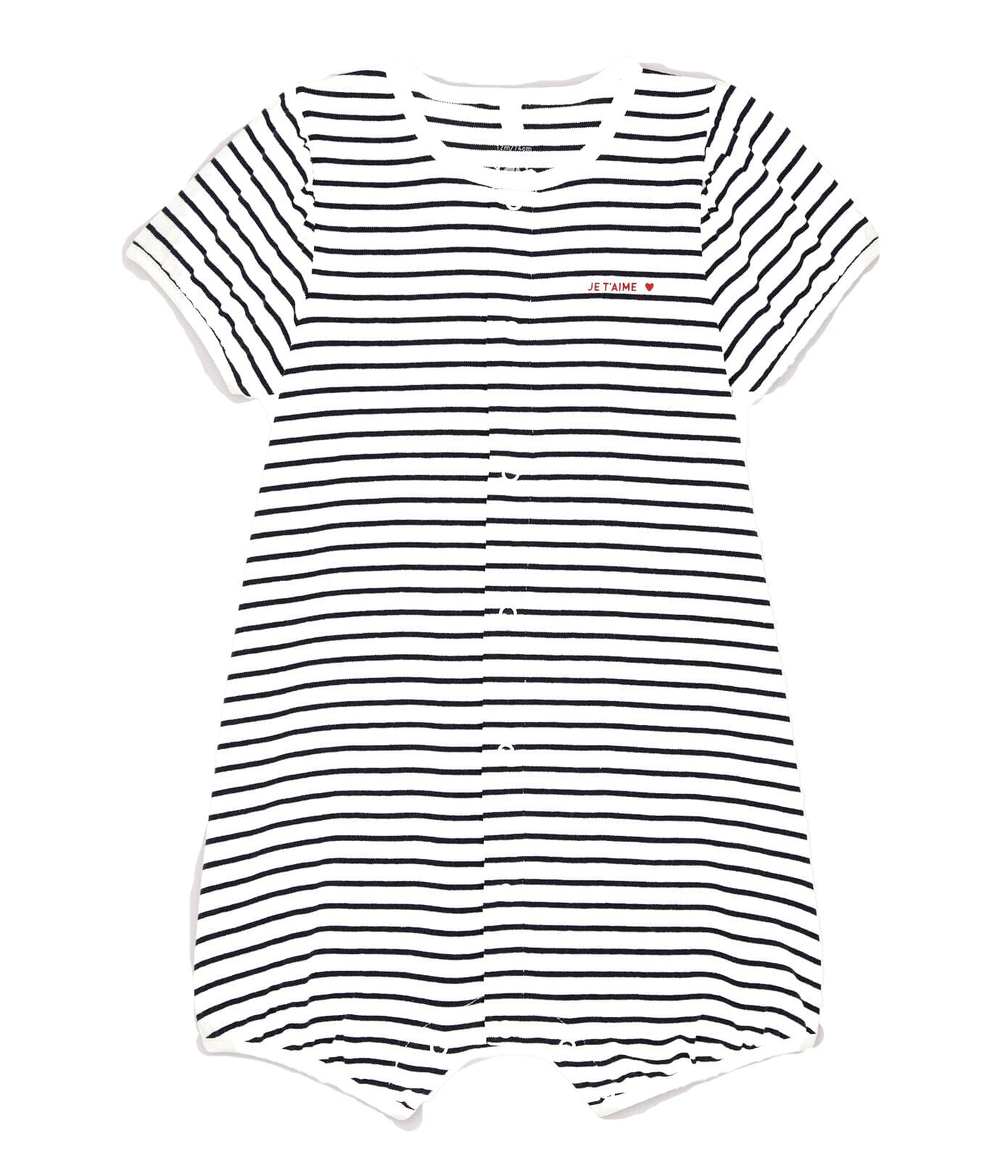 Petit Bateau Baby Spieler Einteiler gestreift Einteiler / Bodysuits Petit Bateau