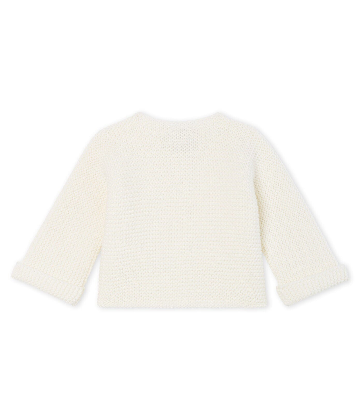 Petit Bateau Cardigan weiß / MARSHMALLOW Strickjacken Petit Bateau