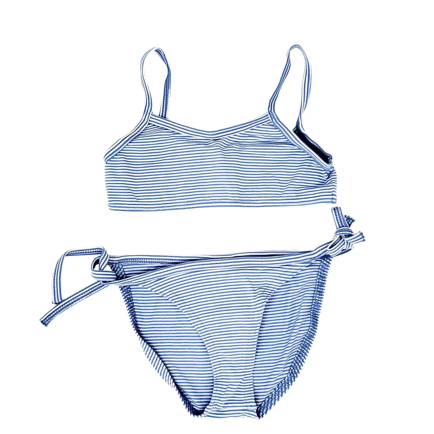 Petit Bateau Kleinkind Bikini blau weiß gestreift Bikinis Petit Bateau