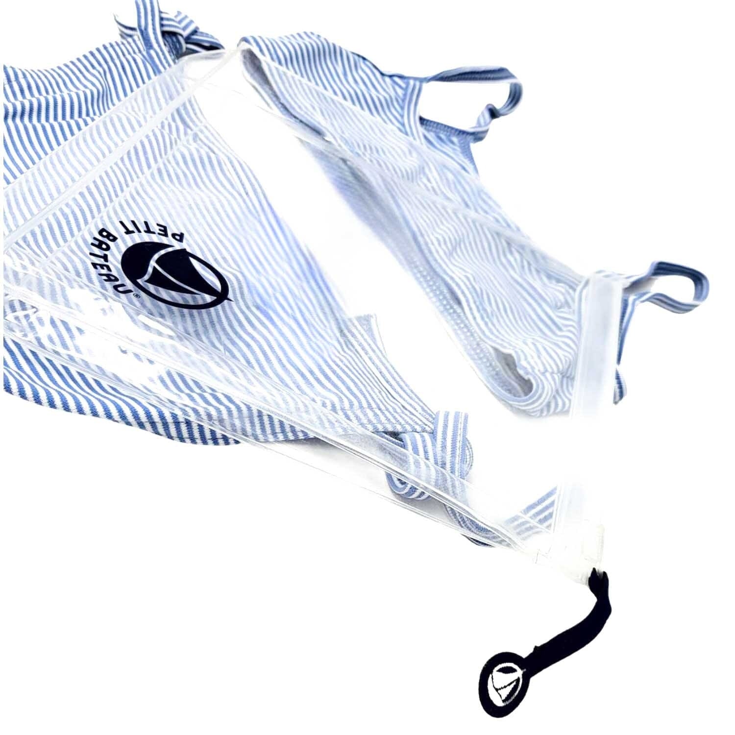 Petit Bateau Kleinkind Bikini blau weiß gestreift Bikinis Petit Bateau