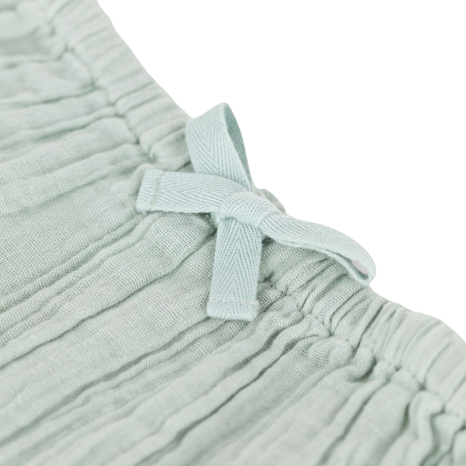 Petit Bateau Pluderhose in grün aus Bio-Baumwolle Gr. 3-12M Hose Petit Bateau