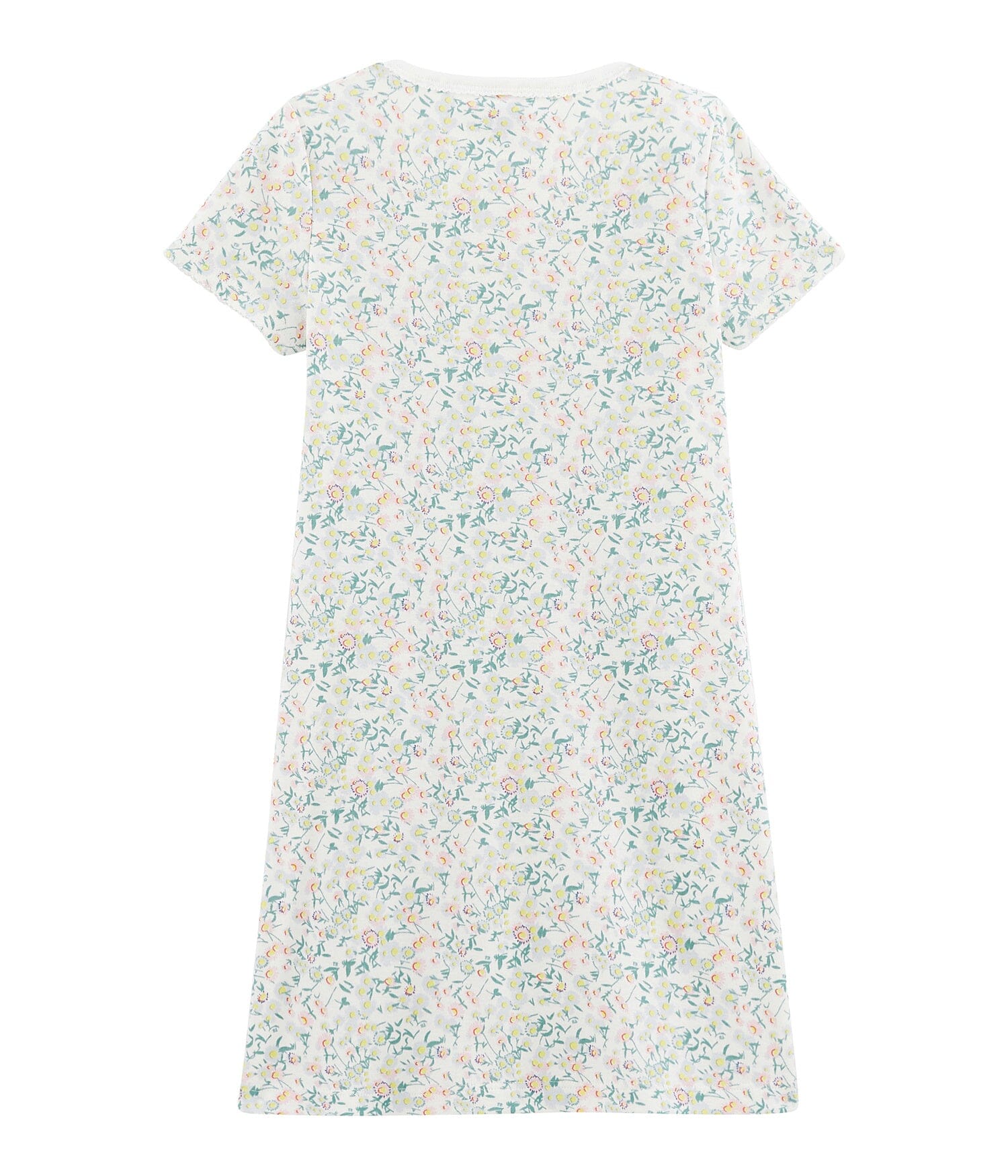Petit Bateau Nachthemd kurzarm mit zartem Blumenmuster Nachthemd Petit Bateau