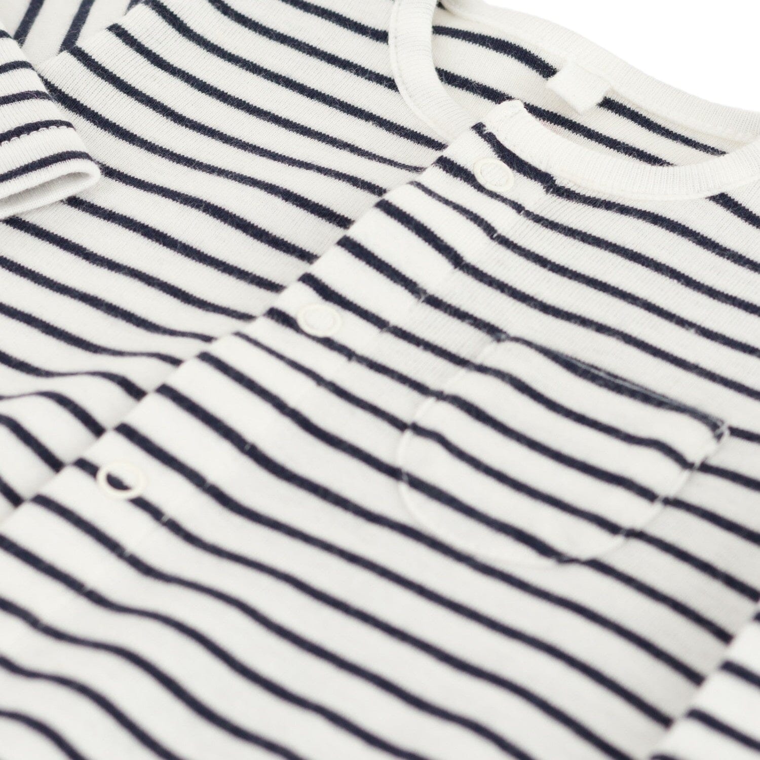 Petit Bateau Overall schwarz weiß gestreift Einteiler / Bodysuits Petit Bateau