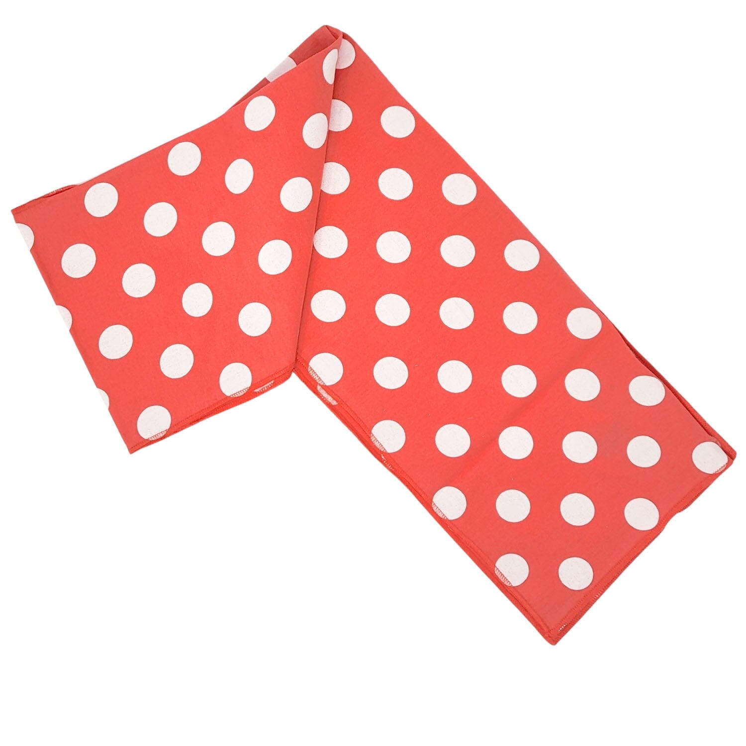 Petit Bateau Schal hellrot mit weißen Punkten Tücher und Schals Petit Bateau