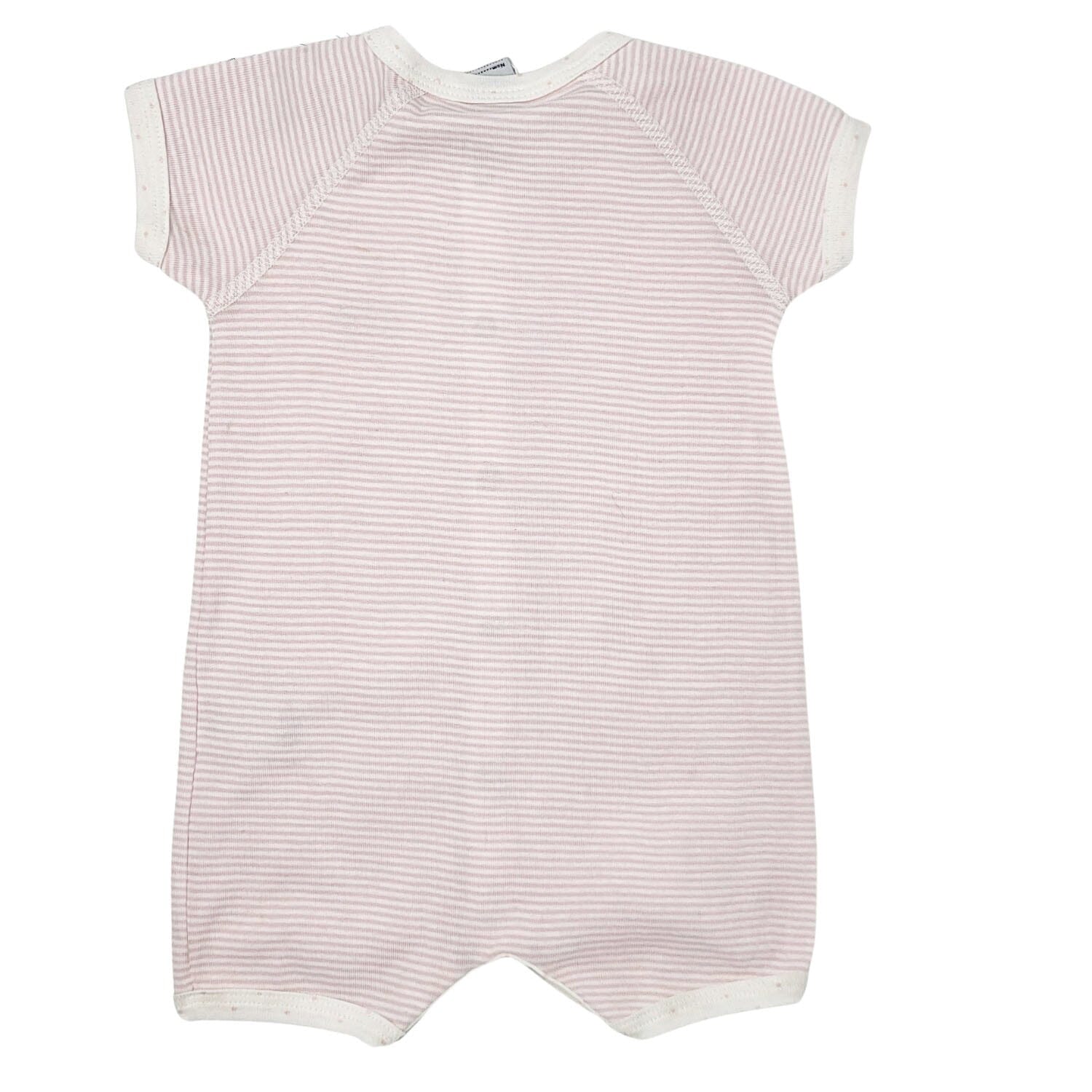 Petit Bateau Baby-Spieler mit feinem Streifenmuster rosa Spieler und Bodys Petit Bateau