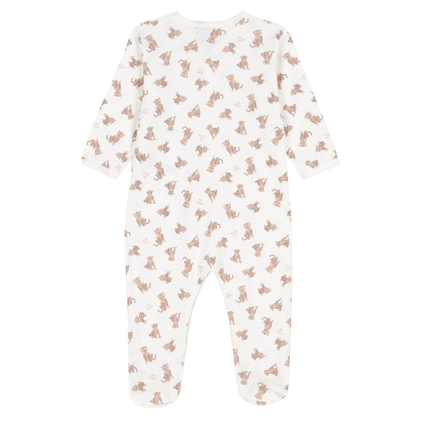 Petit Bateau Strampler Leoparden Print aus Bio-Baumwolle Strampler Petit Bateau