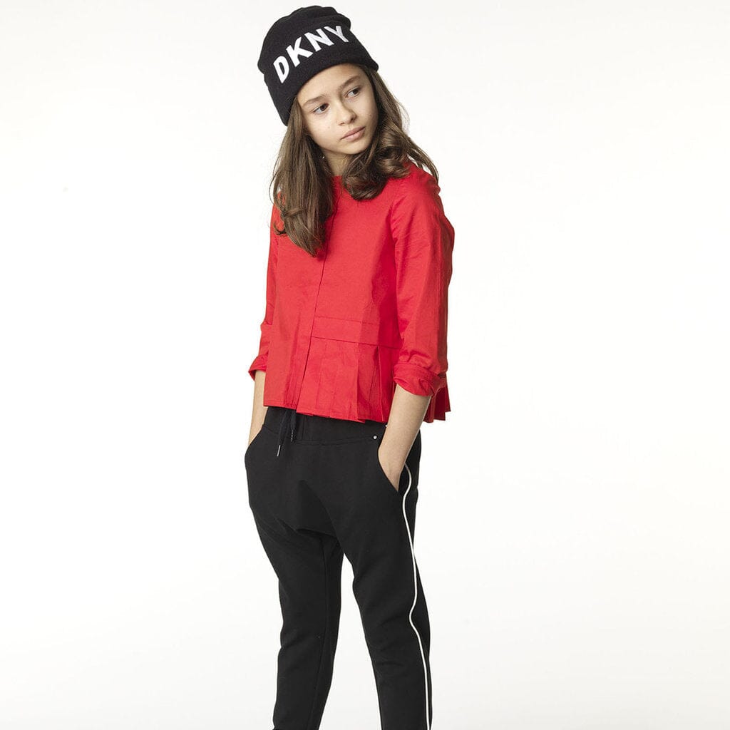 DKNY Mütze schwarz mit Logo Mützen DKNY