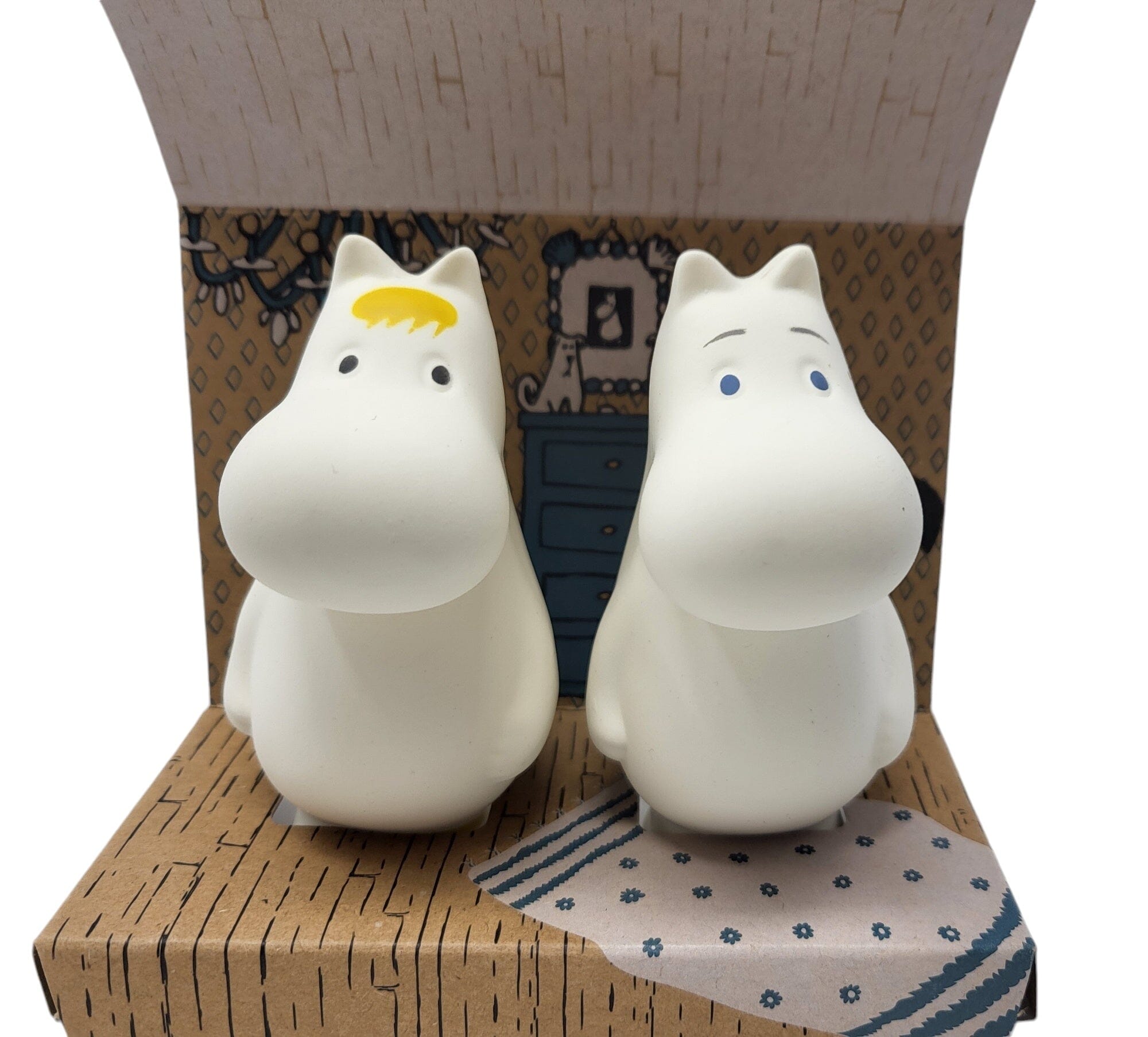 Rätt Start - Moomin Bade- & Beißspielzeug 2er-Pack weiß Badespaß Bade-Spielzeug Rätt Start