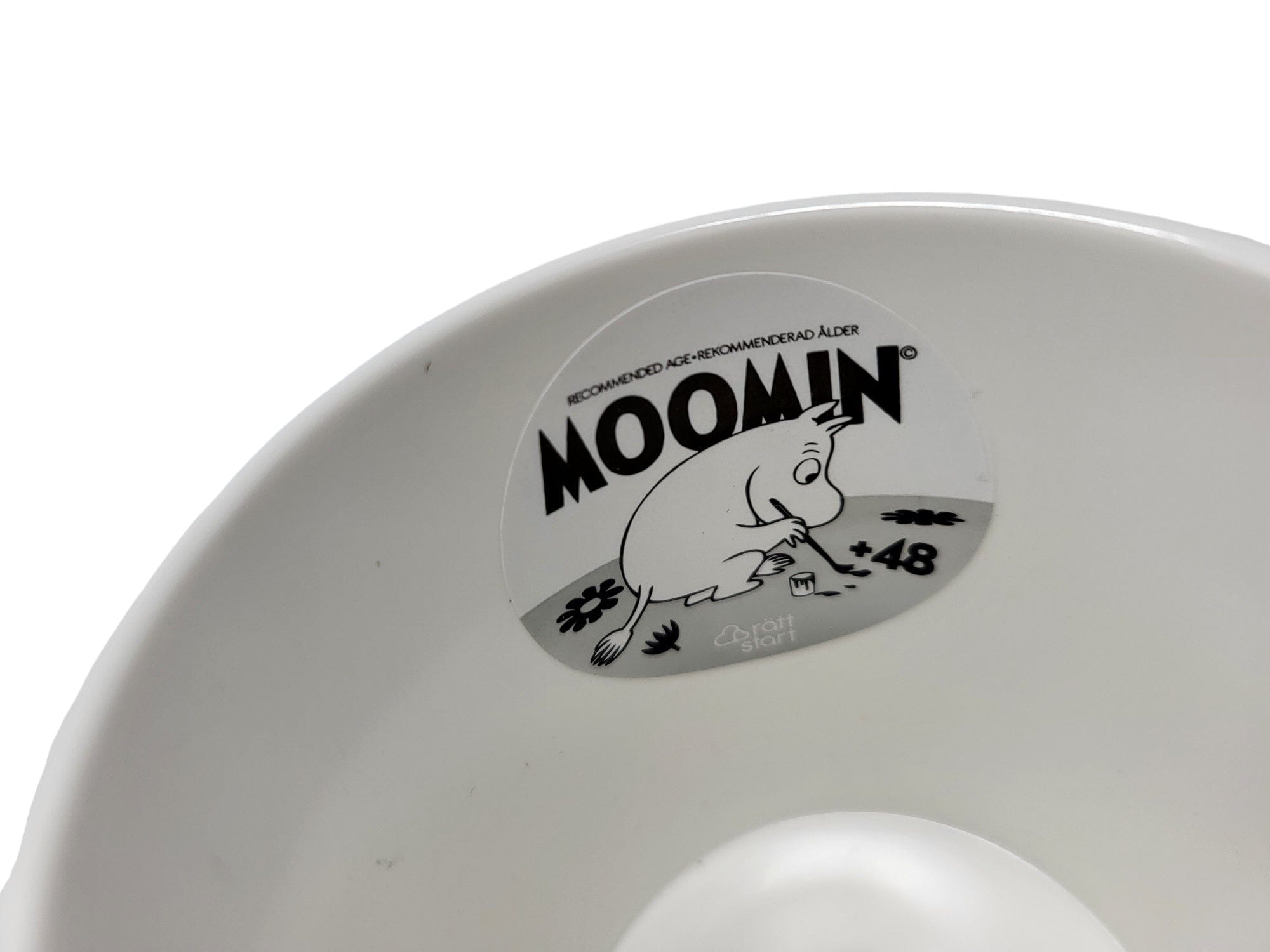 Rätt Start Moomintroll Tasse Melamin hellblau Moomins Becher Rätt Start