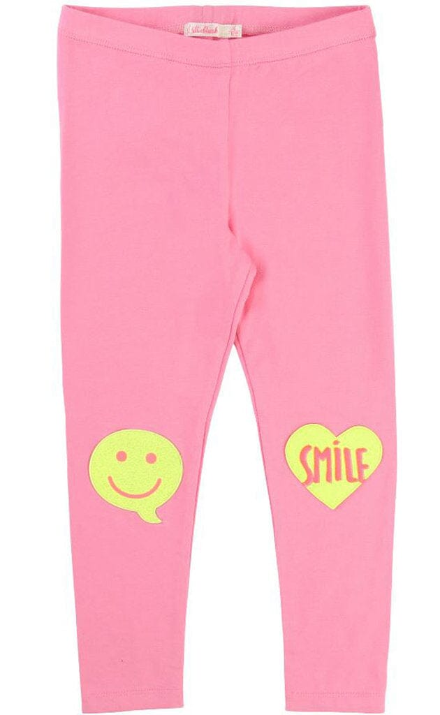 Billieblush Leggings rosa Smiley Leggings Billieblush