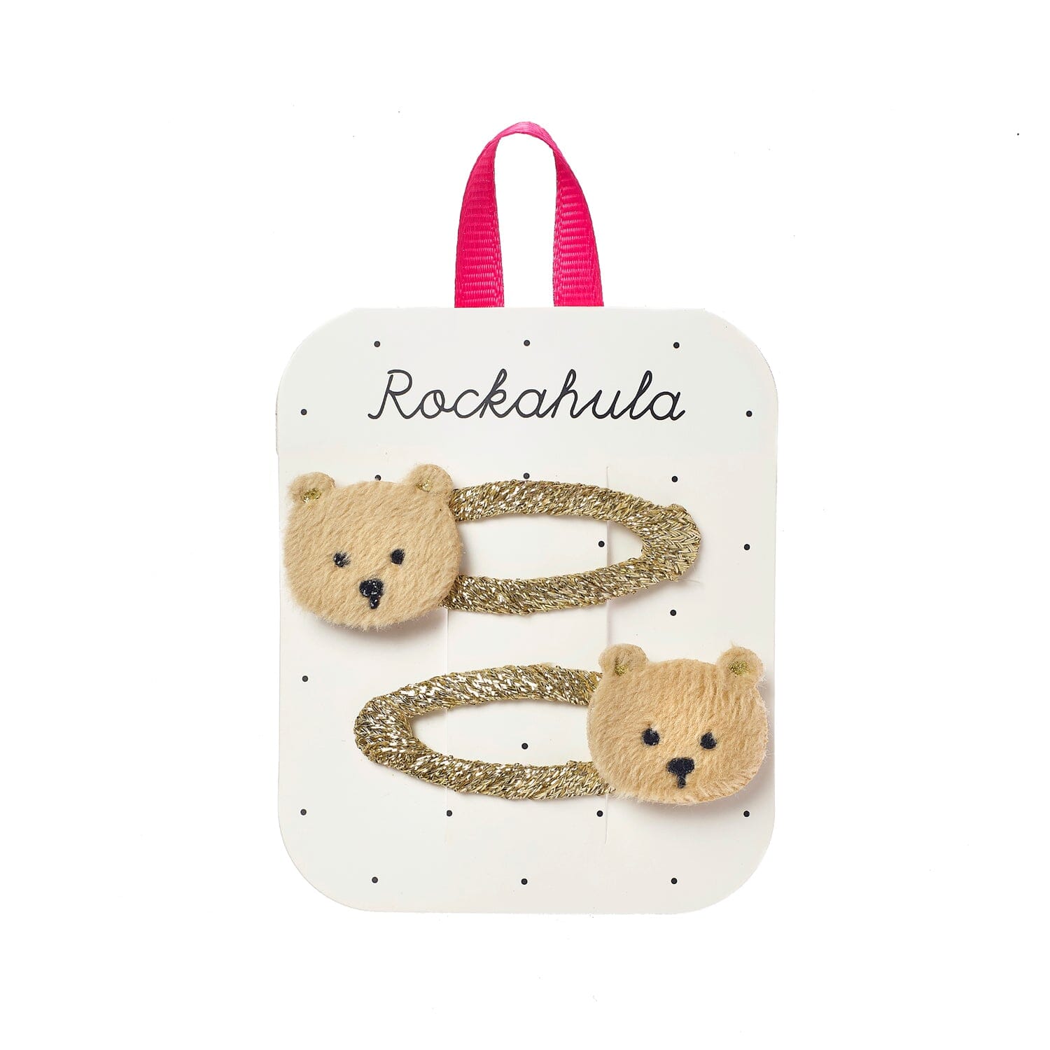 Rockahula – Haarclips „Teddy Bear“ (2er-Set) Haarspangen Rockahula