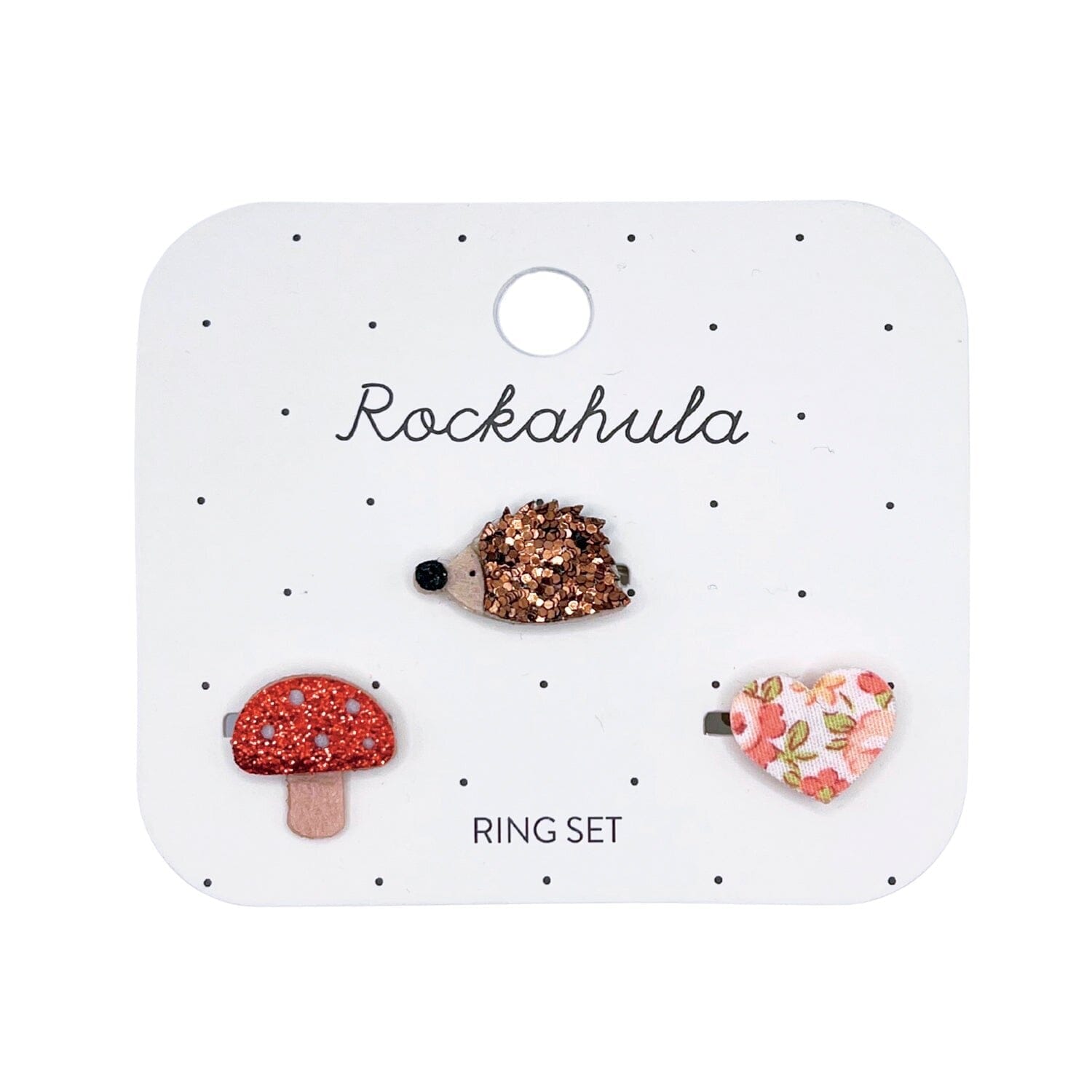 Rockahula – Ringe-Set „Hattie Igel & Pilz“ Ringe Rockahula