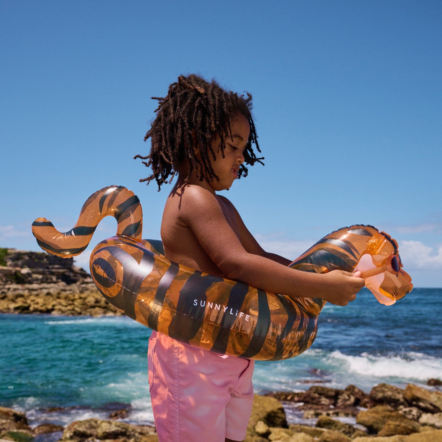 SUNNYLIFE mini float ring Schwimmreifen Tully the Tiger Schwimmreifen, Schwimmflügel und Luftmatrazen SUNNYLIFE