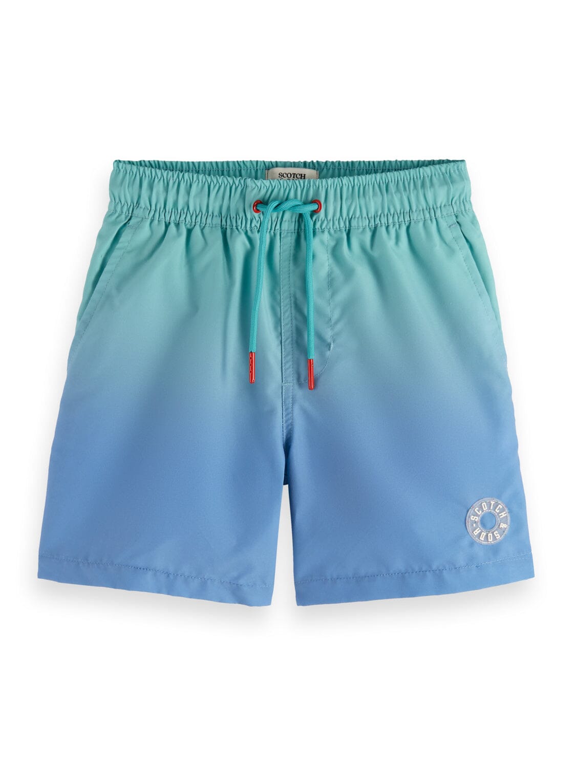SCOTCH & SODA Magic Swimshorts in blau/grün Badehose Scotch & Soda