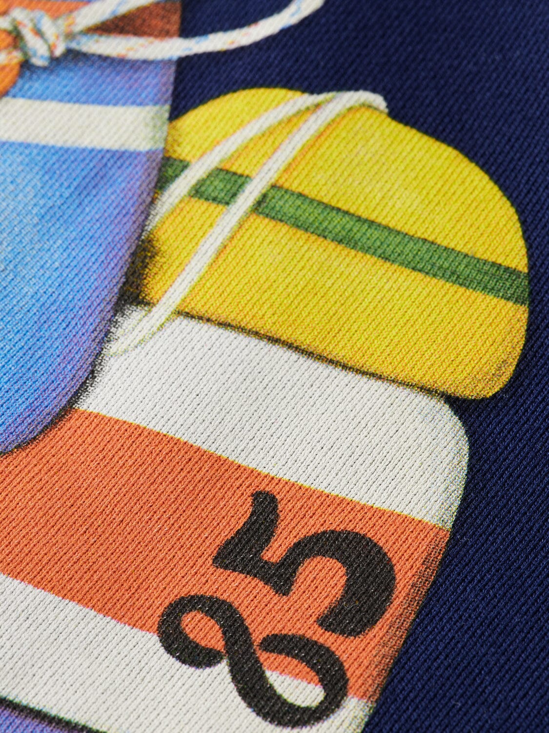 SCOTCH & SODA Zip Hoodie Navy Rückenprint Hoodie Scotch & Soda