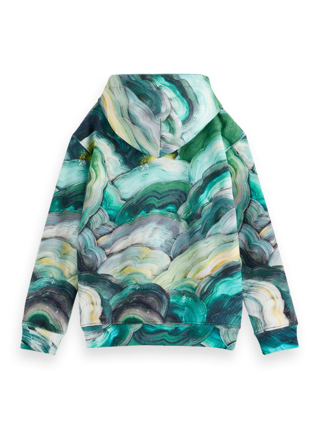 SCOTCH & SODA Artwork Hoodie mit künstlerischem Allover-Print Hoodie Scotch & Soda