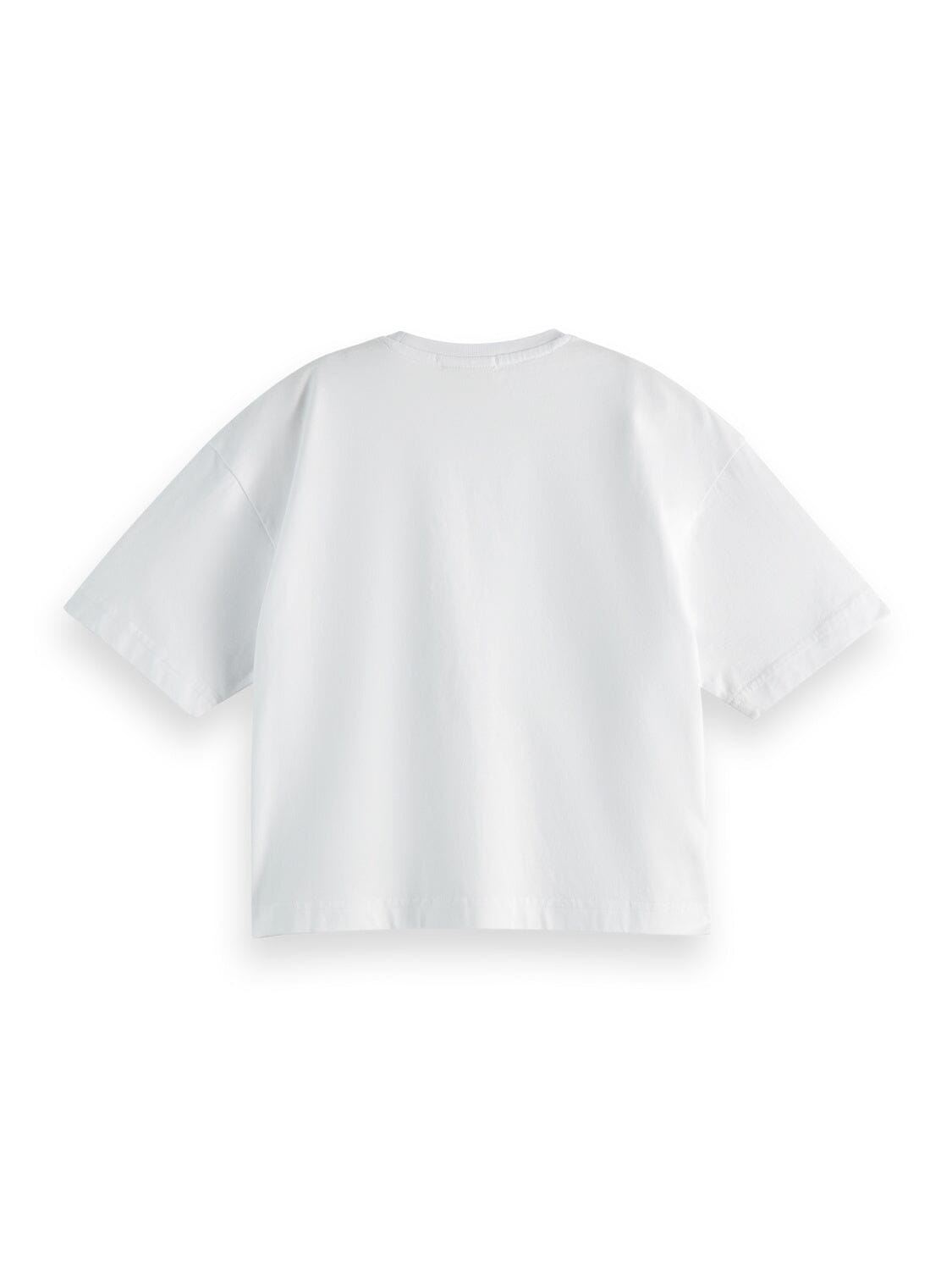 SCOTCH & SODA Kinder T-Shirt offwhite mit kunstvollem Hasenmotiv T-Shirt Scotch & Soda