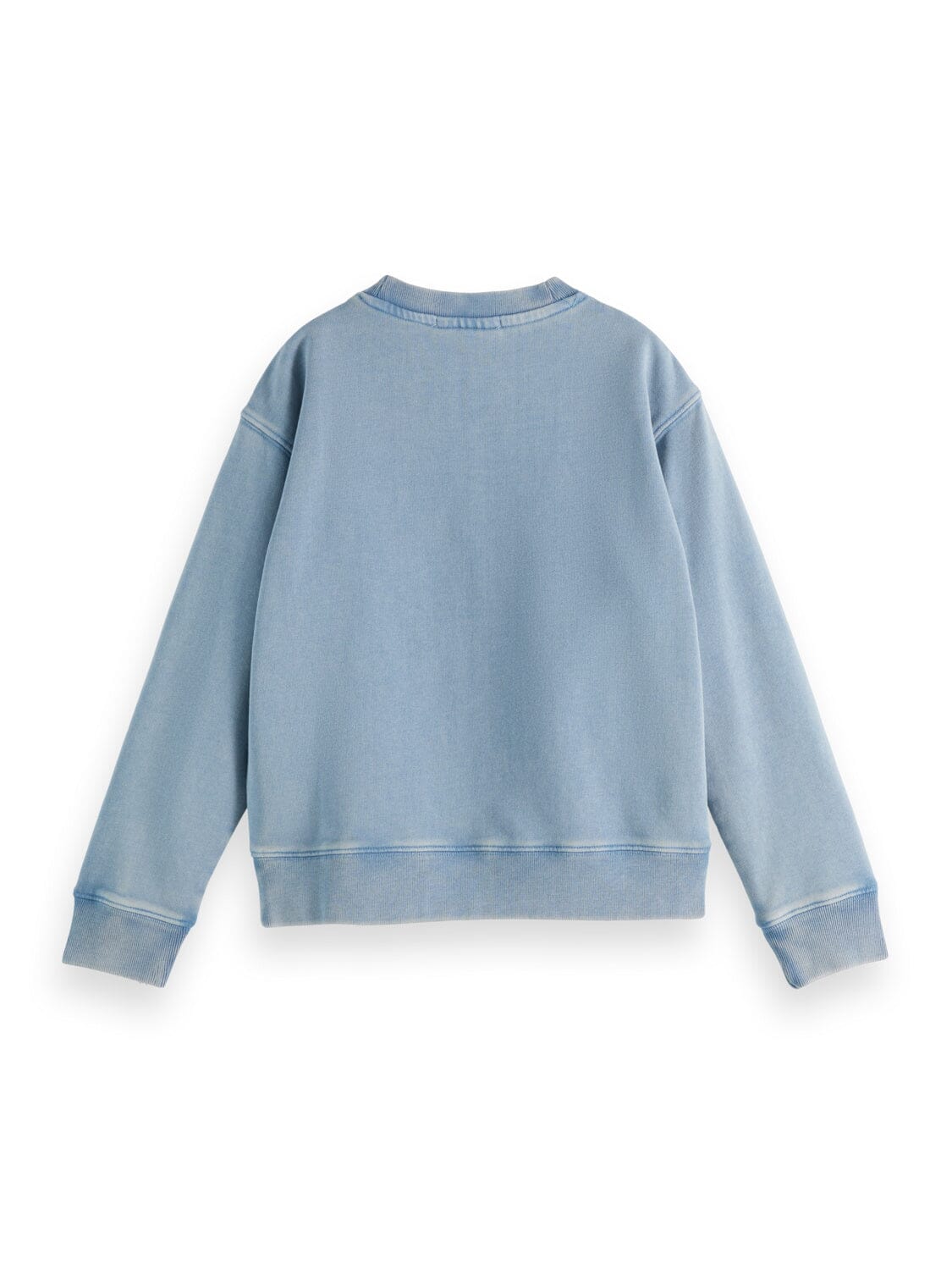 SCOTCH & SODA Kinder Artwork Sweatshirt blau mit Frühlingsmotiv Sweatshirt Scotch & Soda