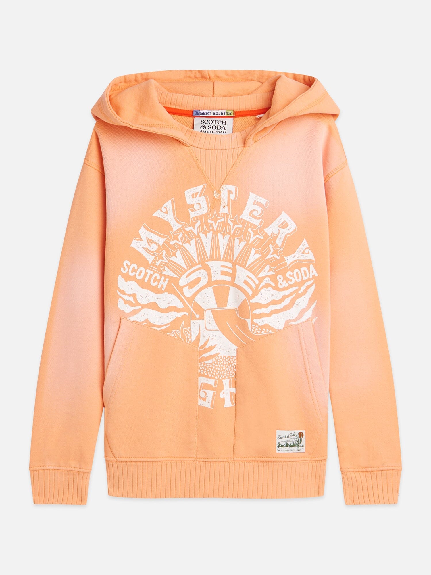 Scotch & Soda Hoodie „Desert Solstice“ Artwork Washed – Coral Sands Hoodie Scotch & Soda 10 Jahre