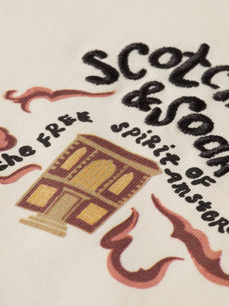 Scotch & Soda Kids T-Shirt „40th Anniversary“ – Eggnog T-Shirt Scotch & Soda