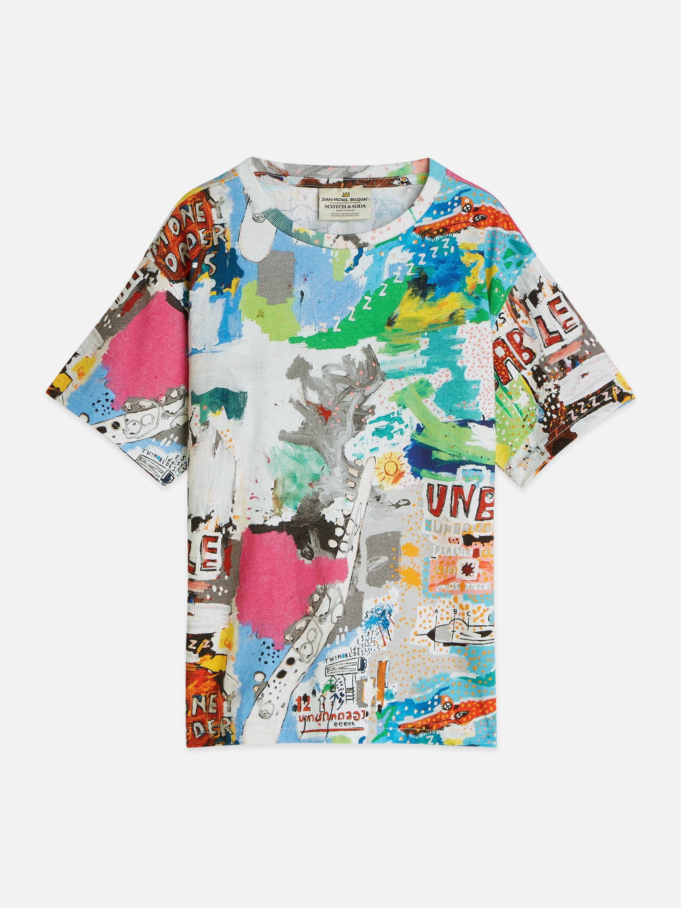 Scotch & Soda Kids T-Shirt „Basquiat Unbreakable“ – Relaxed Fit T-Shirt Scotch & Soda 10 Jahre